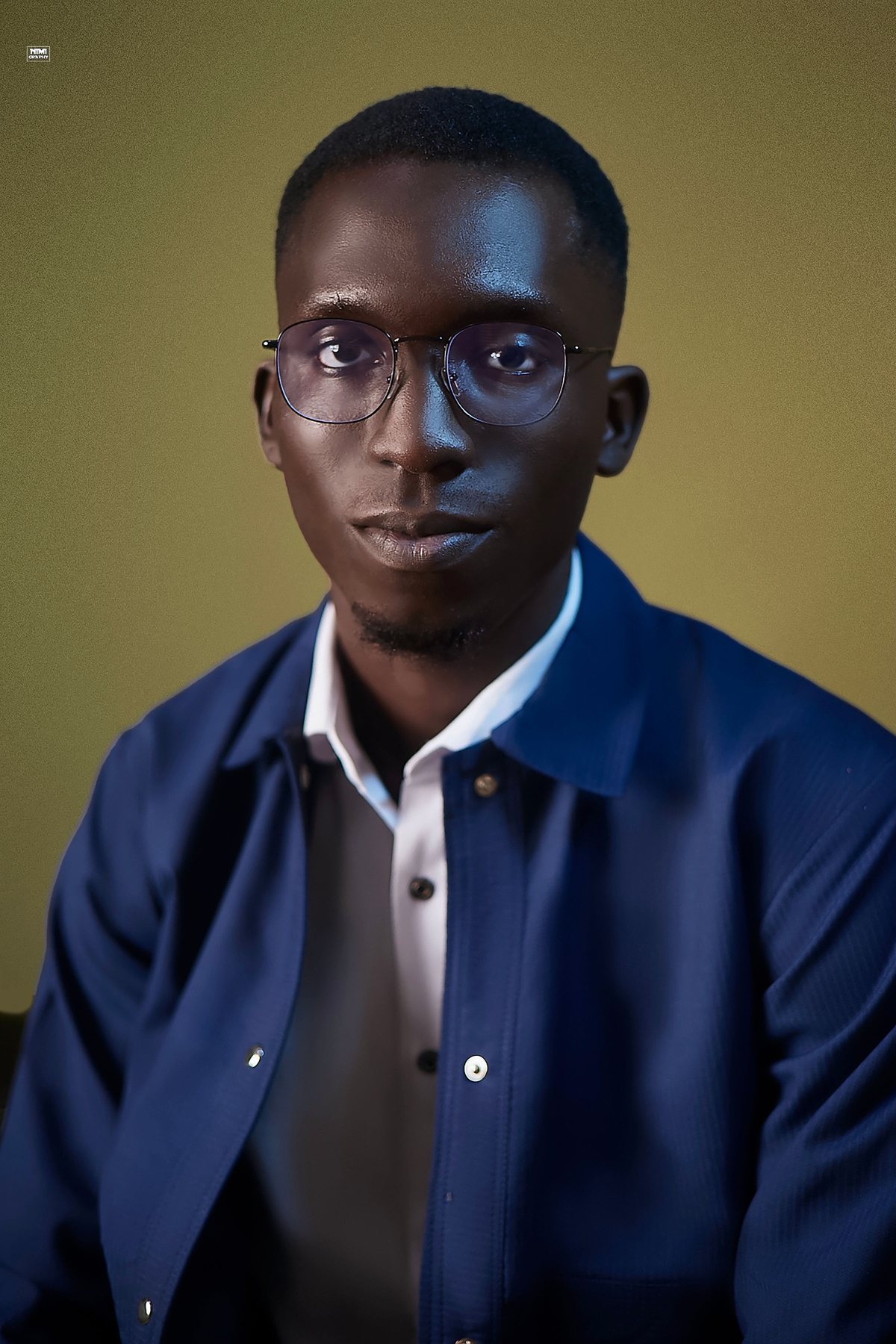 Akingbehin Akintayo, the designer and developer behind AKINTAYO, in a studio portrait